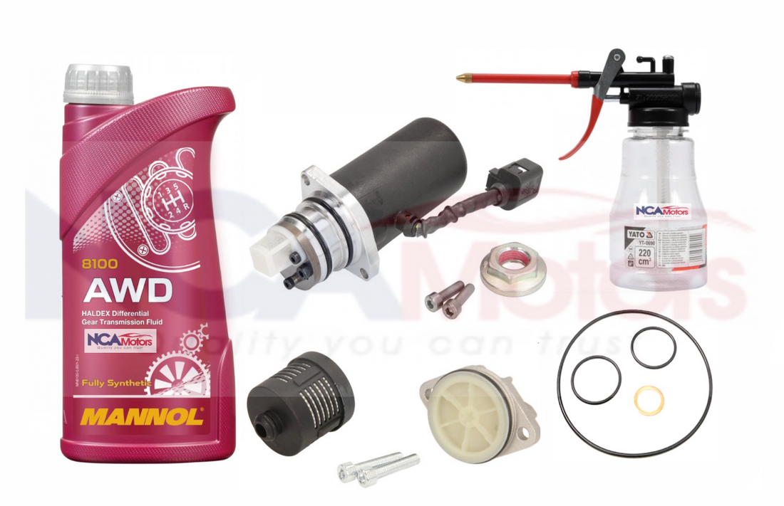 Freelander 2 Haldex Service Kit with Mannol Oil, Gen 3 Pump & Filling Kit