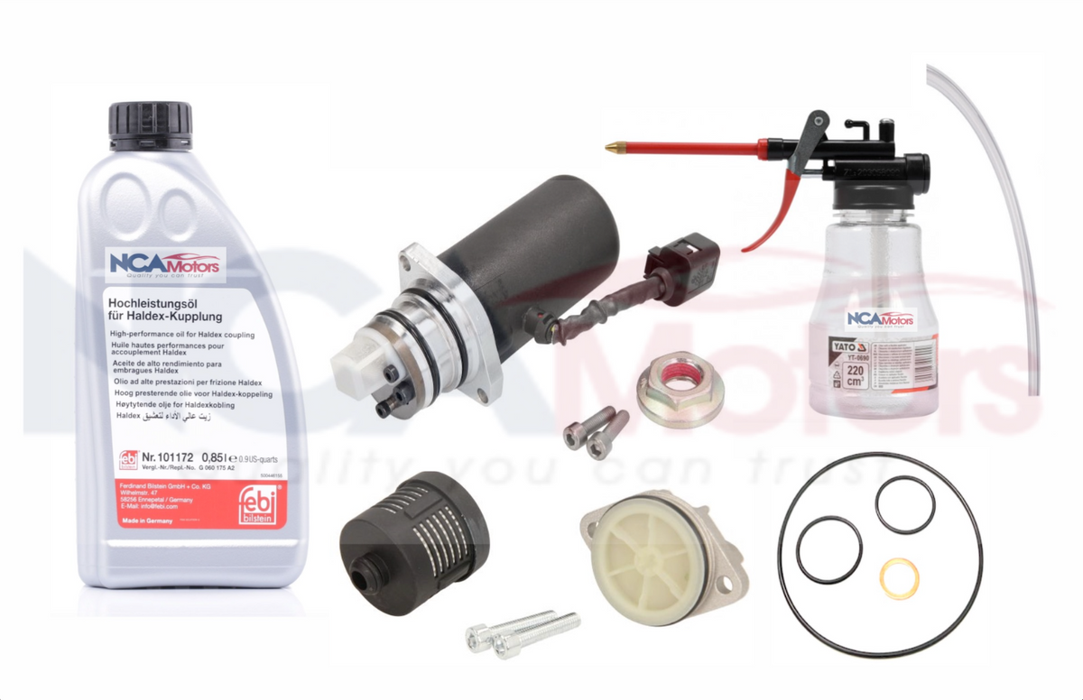 Freelander 2 Haldex Service Kit with Mannol Oil, Gen 3 Pump & Filling Kit oem