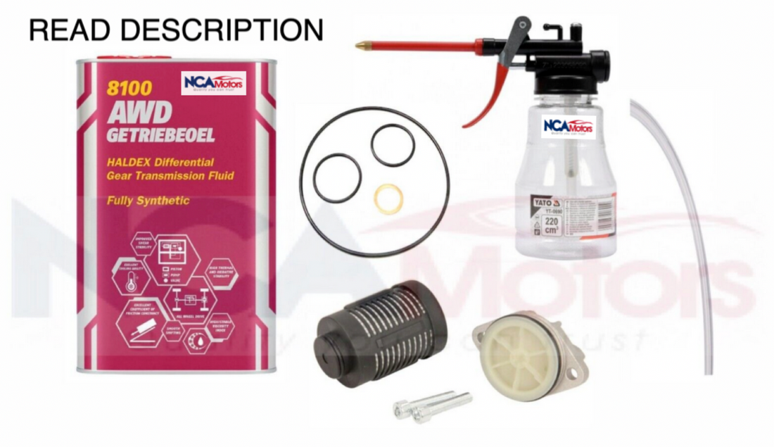 Freelander 2 Haldex Service Kit with Oil, Filter & Oil Filling Kit Gen 4