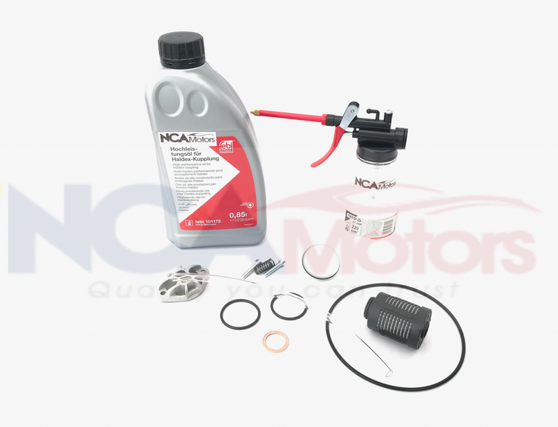 Freelander 2 Haldex Service Kit with Oil, Filter & Oil Filling Kit Gen 4 oem