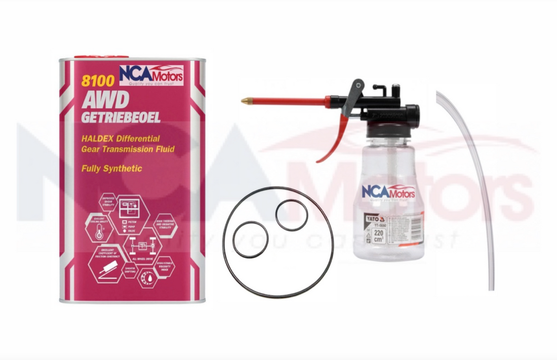 Skoda Haldex Service Kit With 850ml Oil and Filling Pump Kit - Gen 5