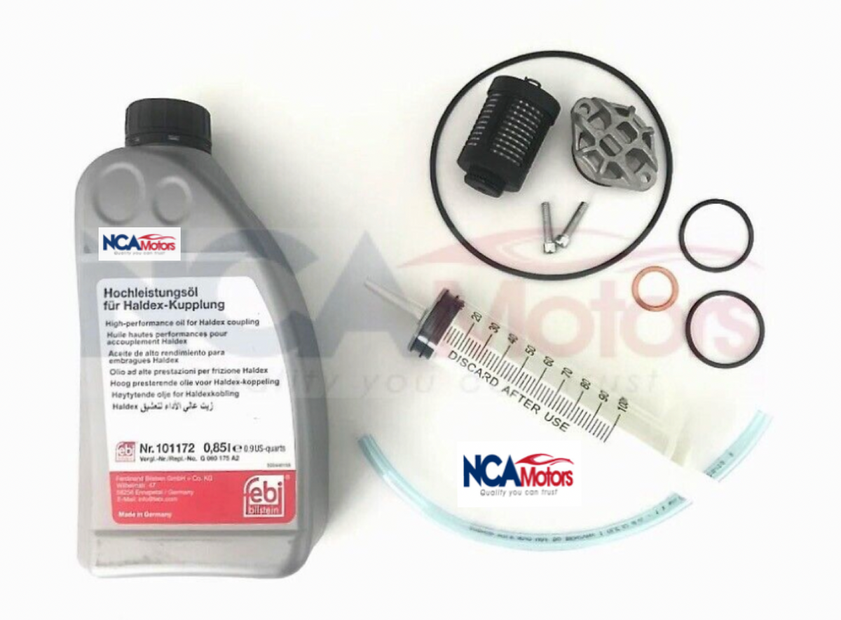 Volvo S60 80 V60 70 XC60 70 90 Gen 4 Haldex Service Kit & Filling Kit oem